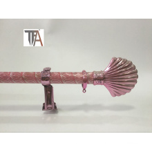 Pink Color Curtain Pipe Iron Curtain Rod